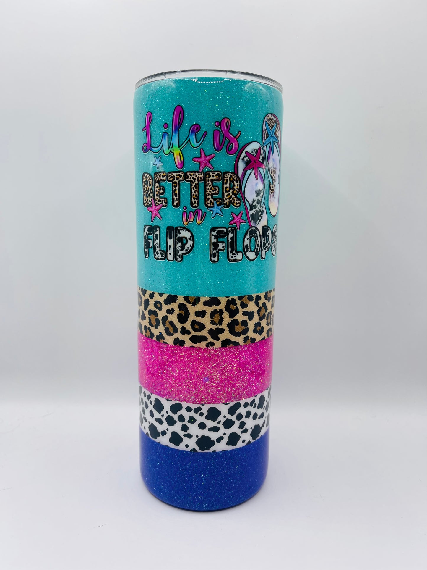 Flip Flops Epoxy Tumbler