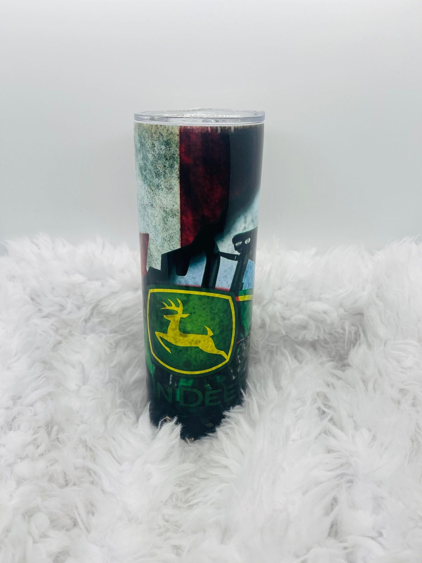 Canada Flag JD Tractor