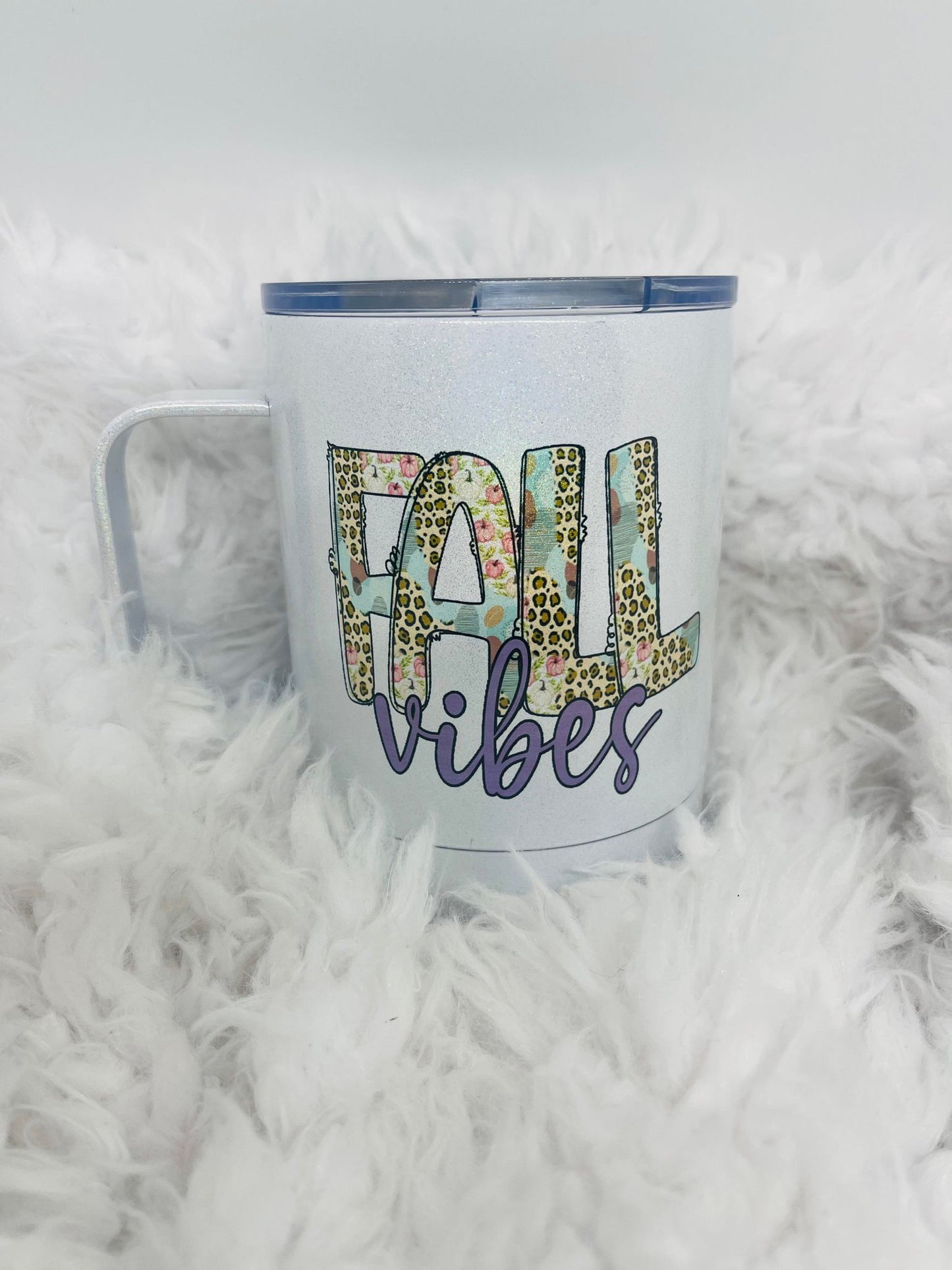 Fall Vibes Camp Mug
