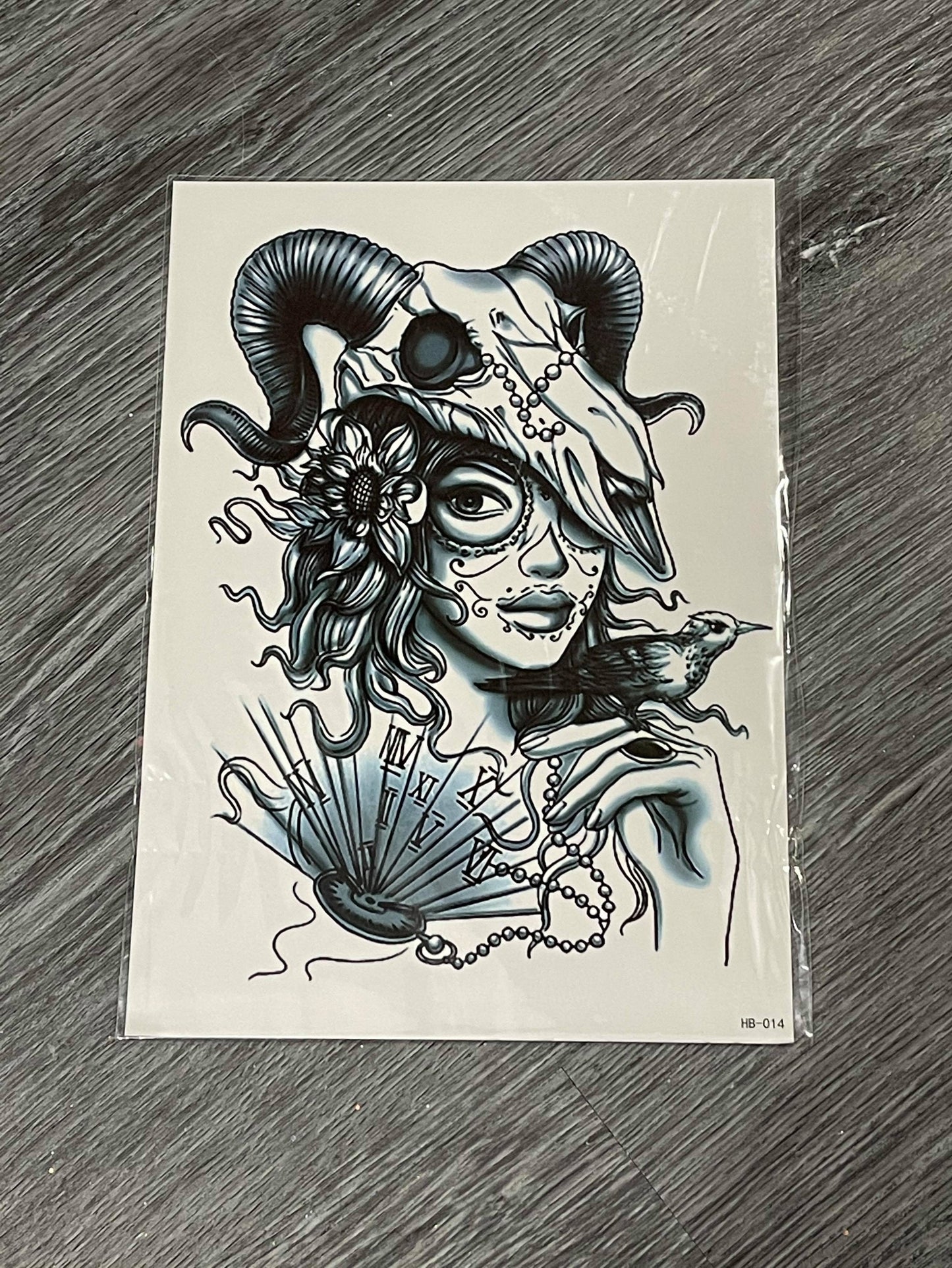 Animal Skull Tattoo - HB014