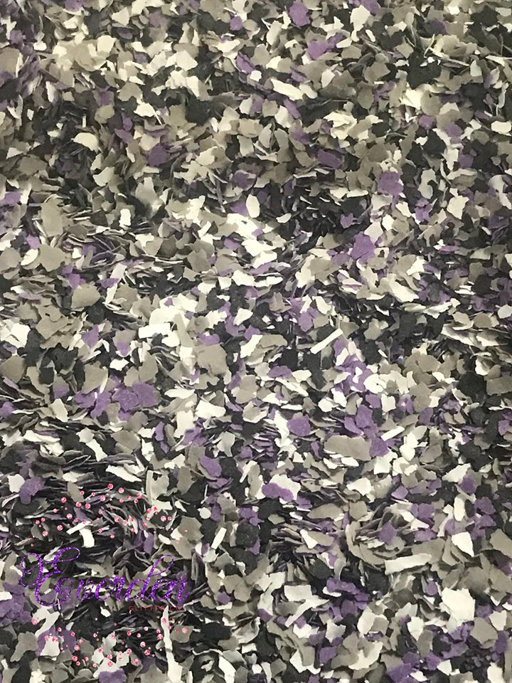 Purple Fog Man Glitter