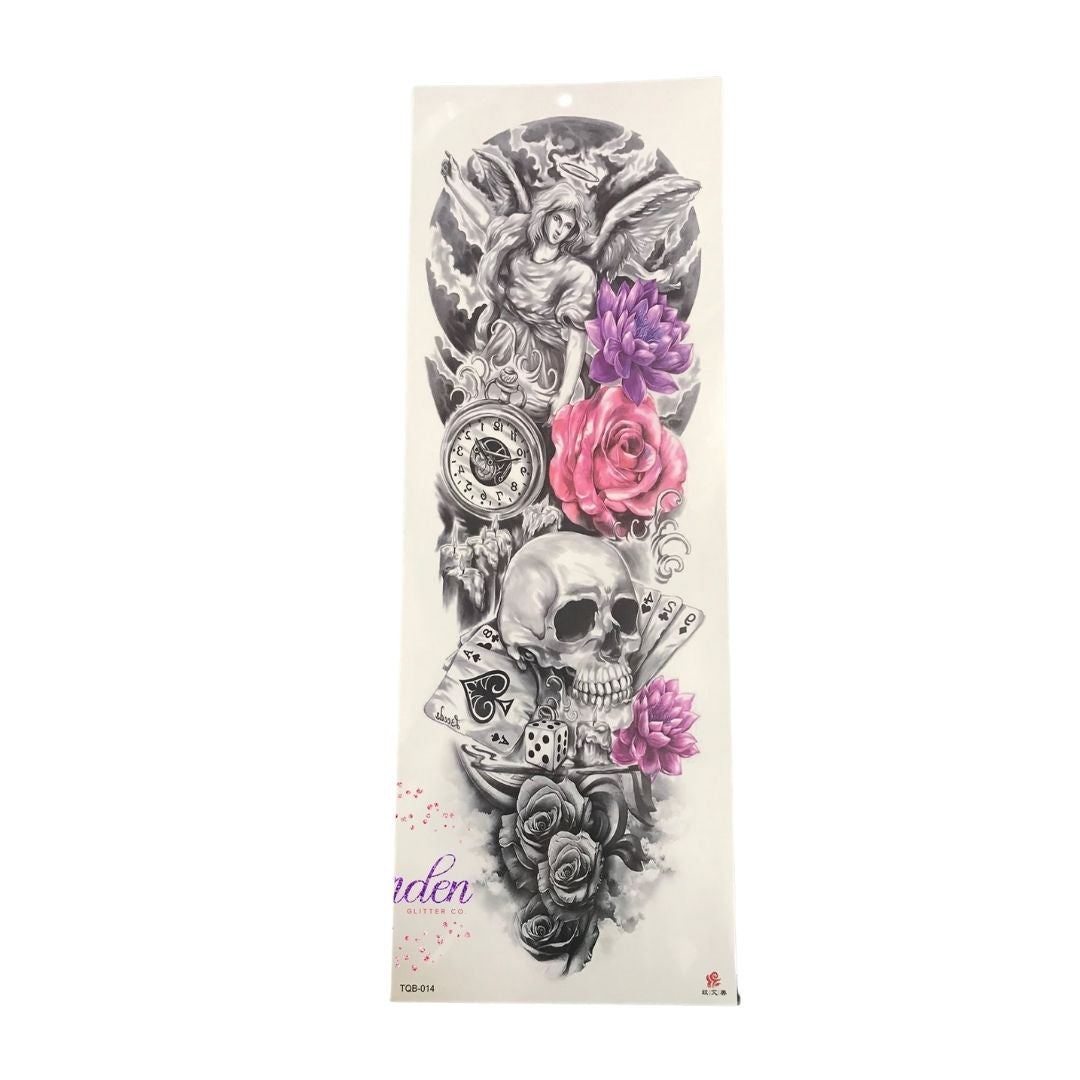 Angel & Skull Tattoo - TQB014