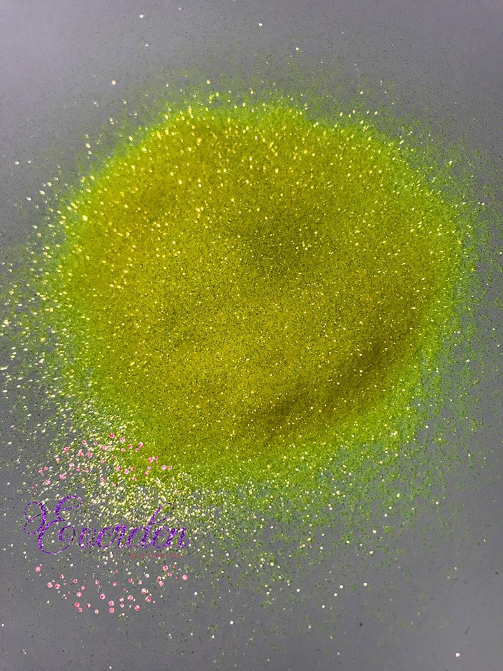 Lemon Yellow Iridescent