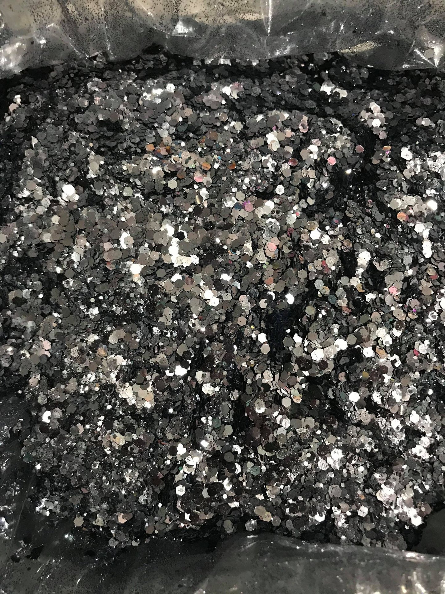 Dark Gun Metal Chunky Mix