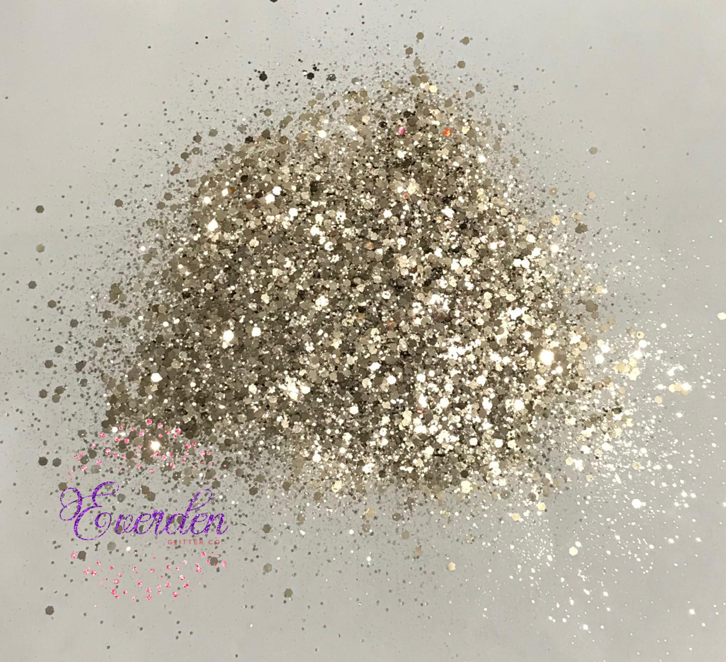 Light Gold Metallic Chunky Mix