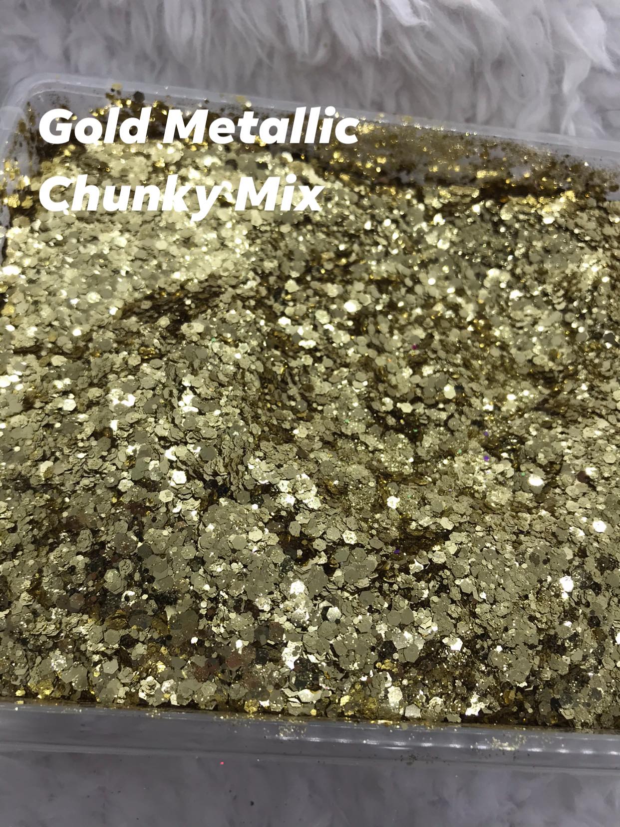 Gold Metallic Chunky Mix