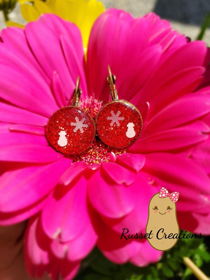 Christmas Red Metallic