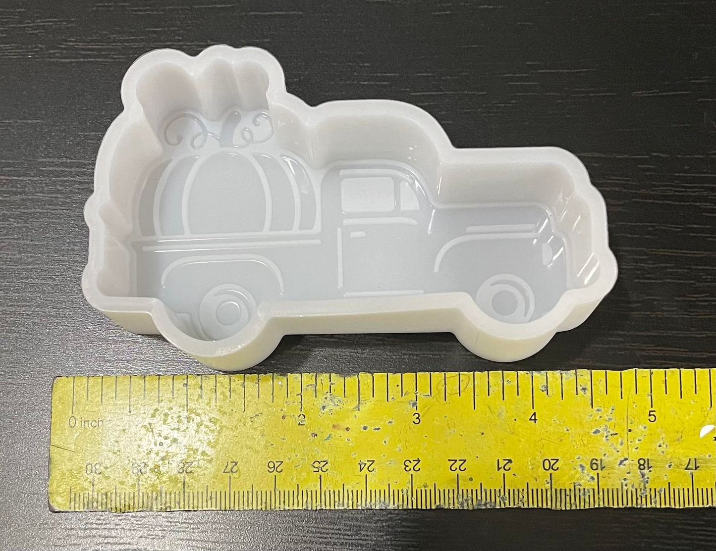 Truck with Pumpkin Freshie Mold