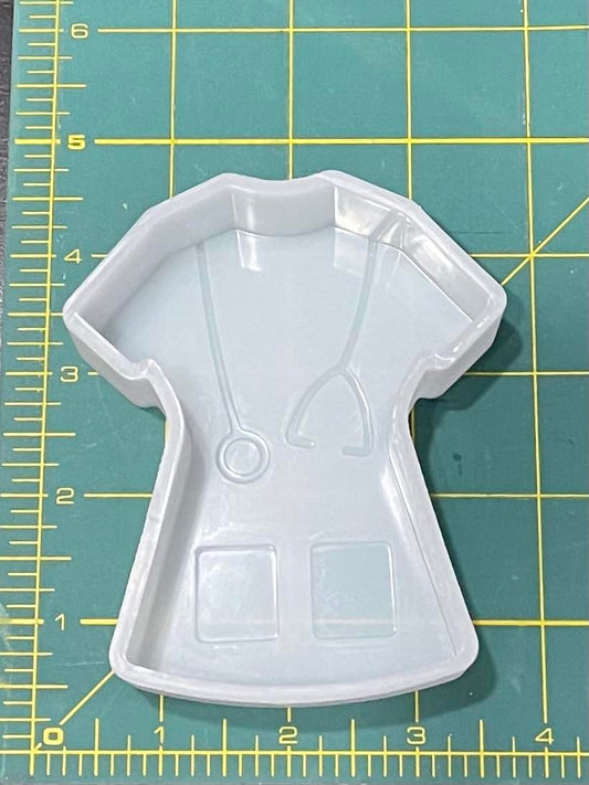 Scrub Freshie Mold