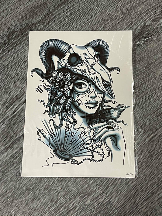 Animal Skull Tattoo - HB014