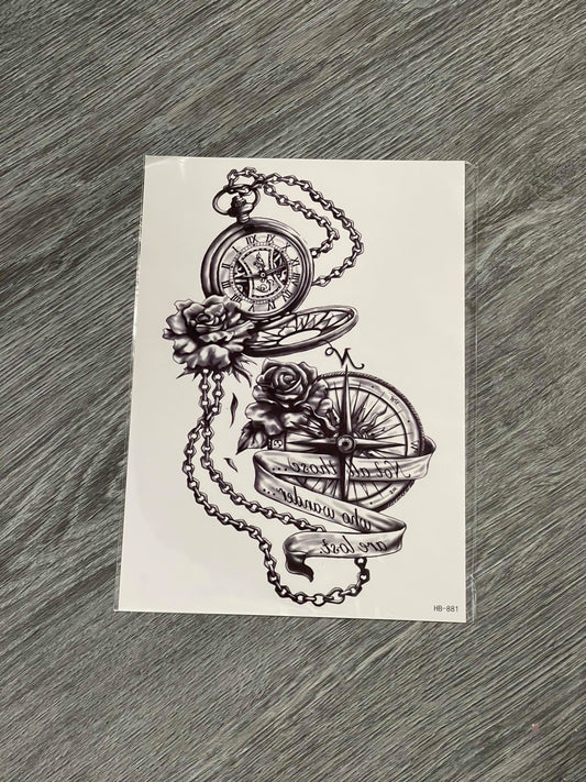 Compass Tattoo - HB881