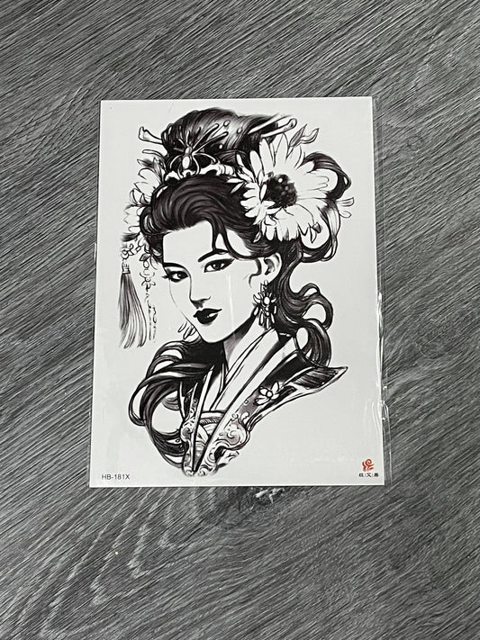 Geisha Tattoo - HB181