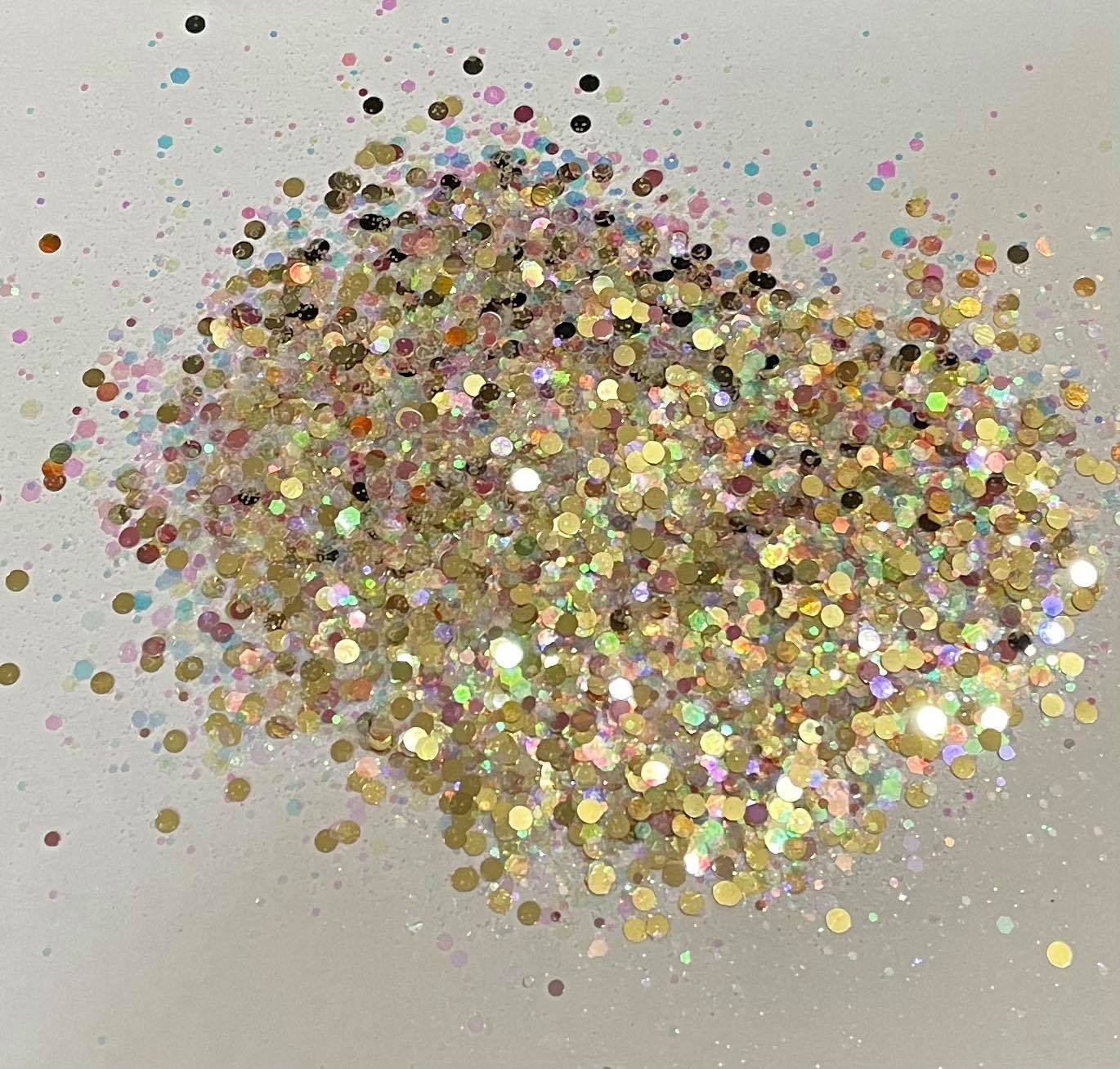 Gold Confetti Dot Mix