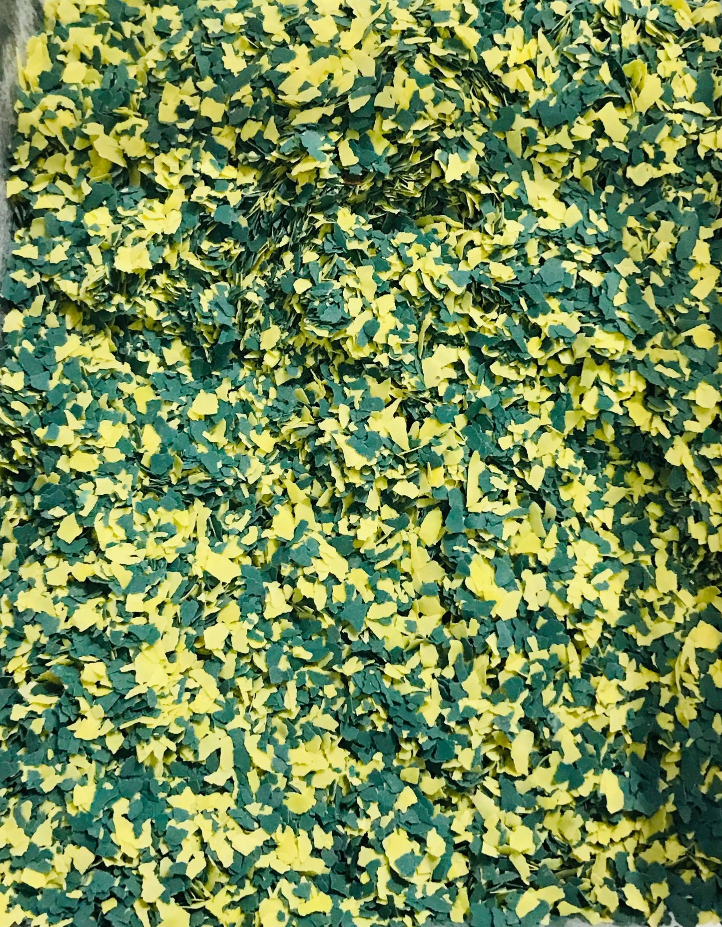 Green Yellow Mix Man Glitter