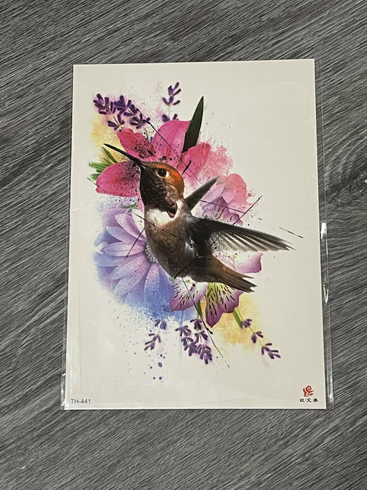 Hummingbird Tattoo - TH441