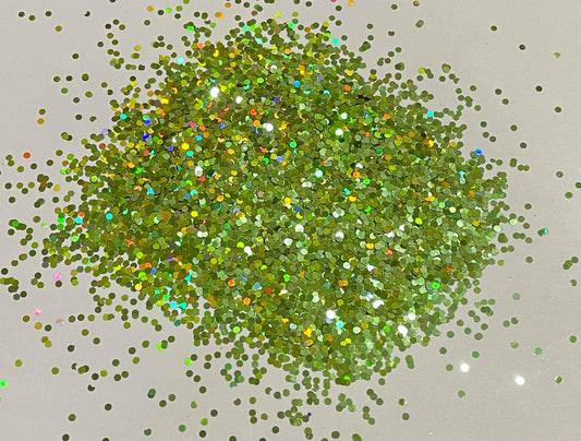 Moss Green Holo Chunky Mix