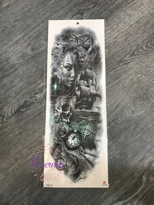 Pirates Tattoo - TQB070