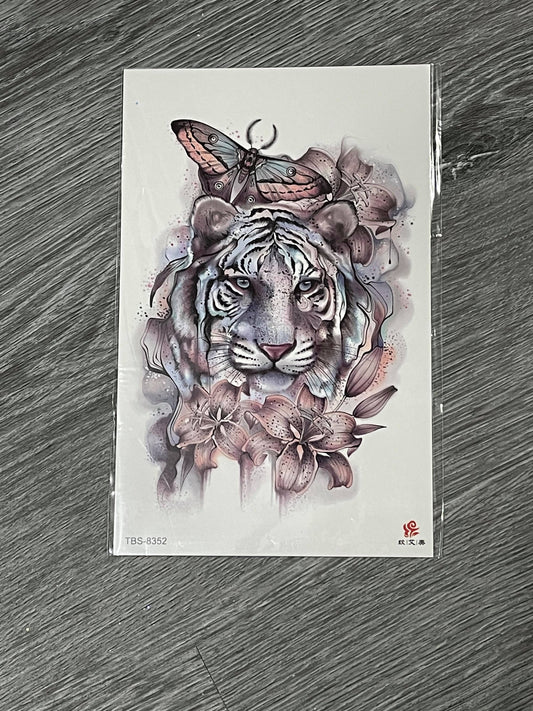 Tiger Butterfly Tattoo - TBS8352
