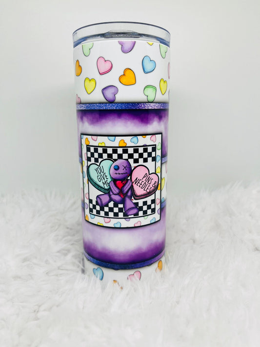 PIns and Needles Tumbler