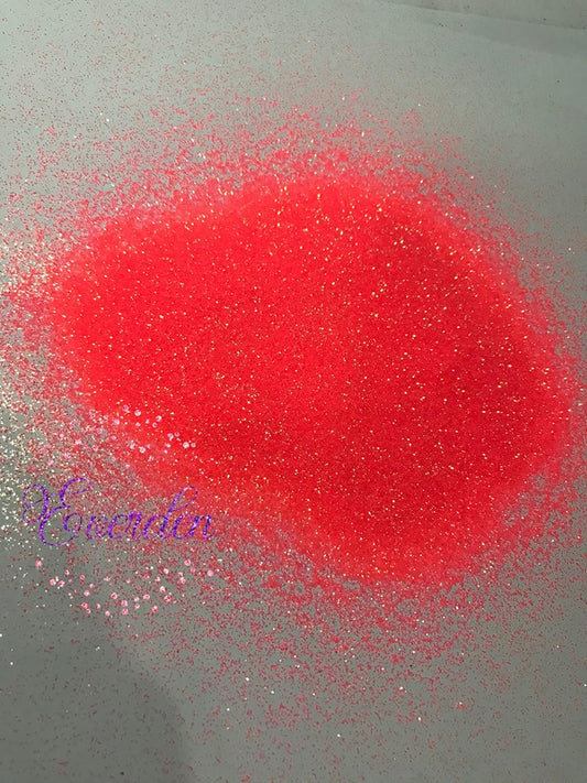 Bright Peach Iridescent