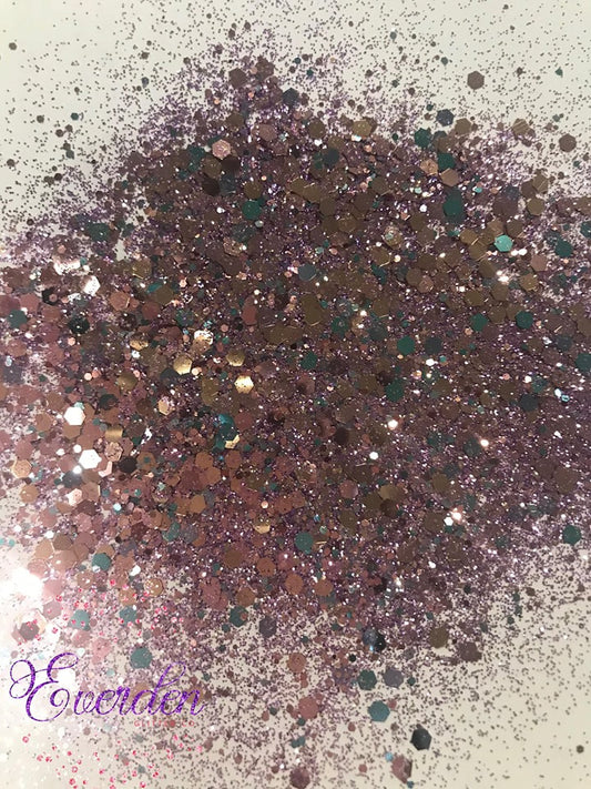 Rose Taupe Chunky Mix