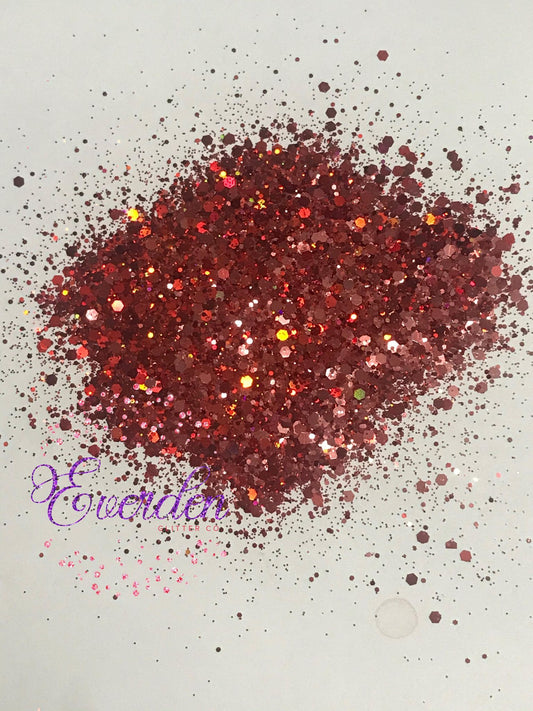 Red Holo Chunky Mix