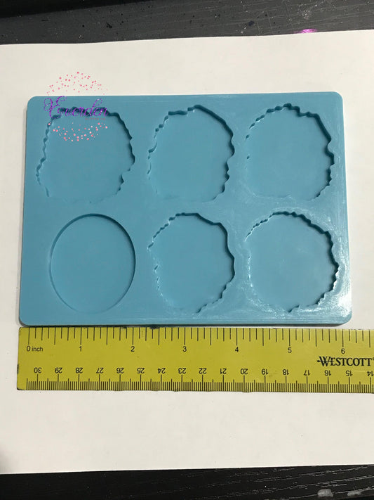 Geode Mold - 6 cavity