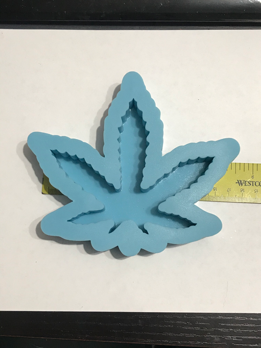 Cannabis Ashtray and Coaster Mold
