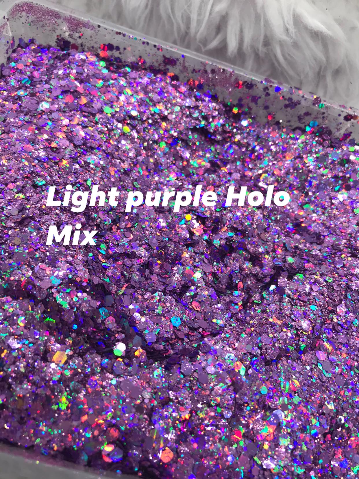 Light Purple Holo Chunky Mix