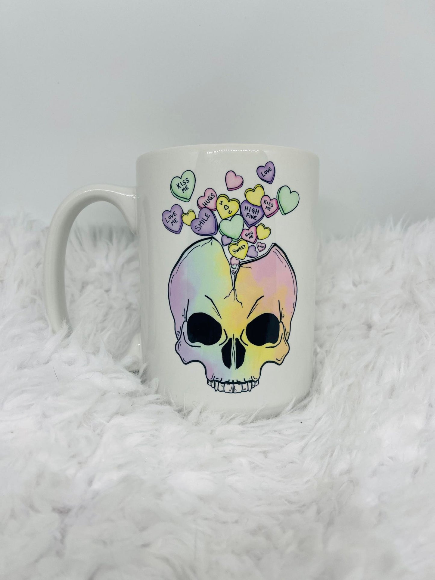Vday Skull Nice Mug